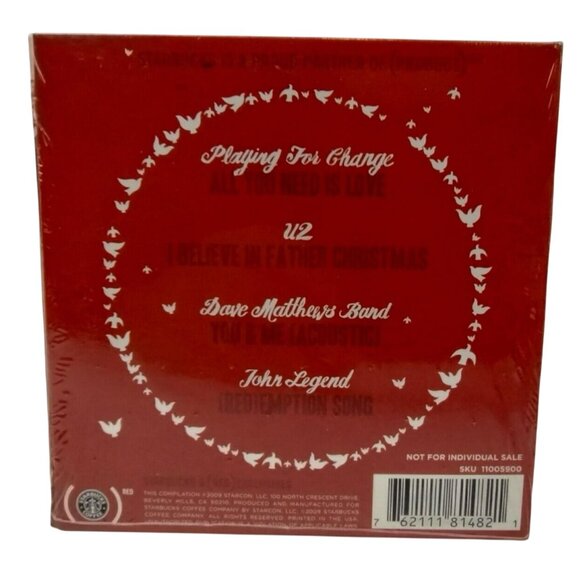 All You Need Is Love Starbucks Various Artists CD U2 Dave Matthews John Legend - Picture 2 of 2